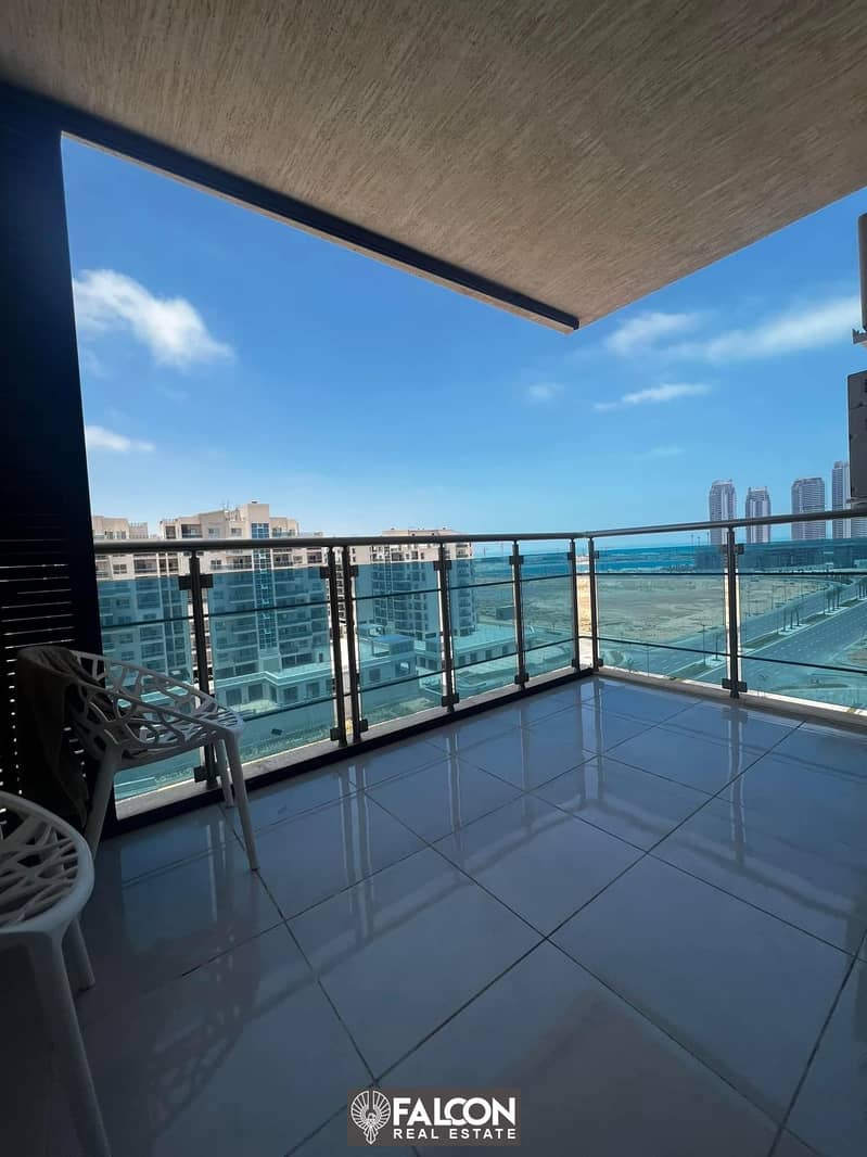 Receive your apartment immediately, fully finished, with the most beautiful view in New Alamein City, in installments over 12 years without interest 8