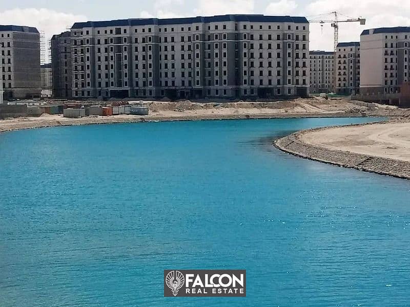 Receive your apartment immediately, fully finished, with the most beautiful view in New Alamein City, in installments over 12 years without interest 12