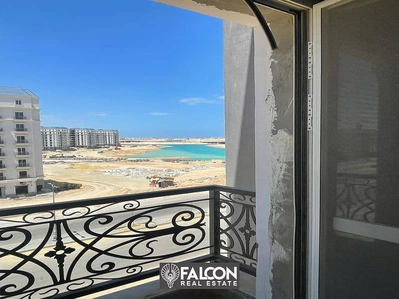 Apartment for sale in the most beautiful resort in the heart of New Alamein, immediate receipt, fully finished, ready for living with a fabulous view 0