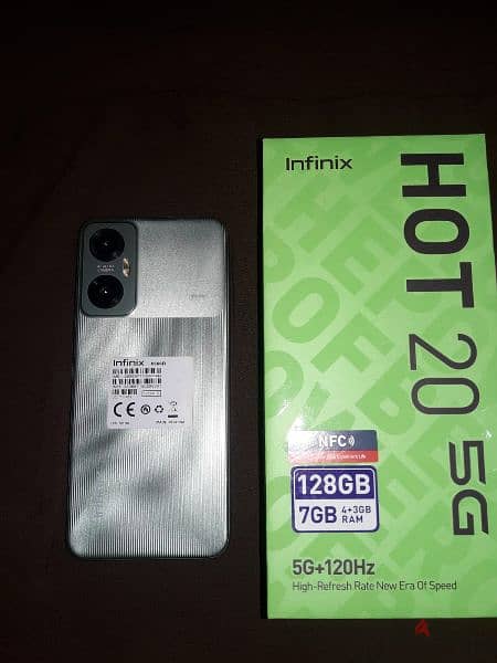 Infinix Hot 20 5G - 7GB Ram & 128GB 2