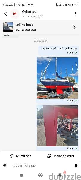 selling boat 1