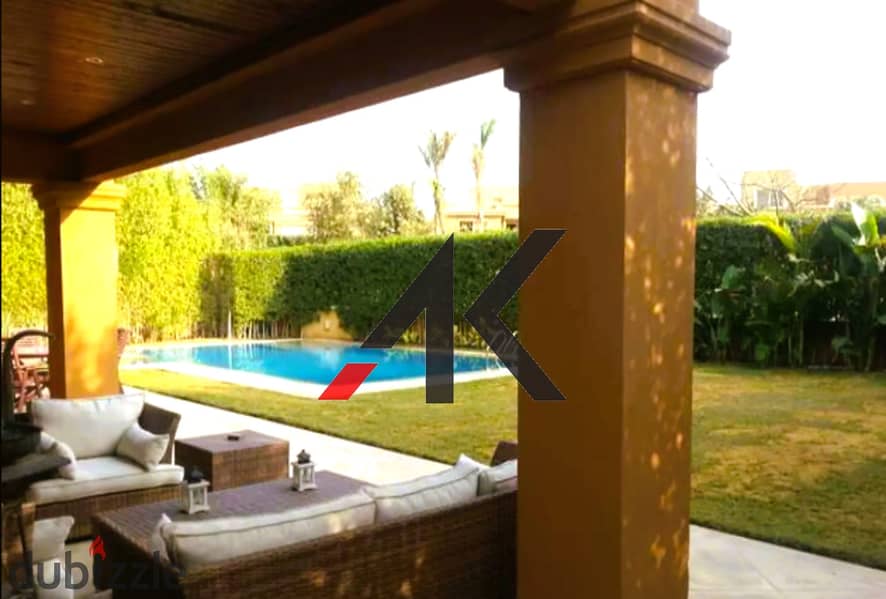 Finished Stand Alone with pool For Rent in Bellagio - New Cairo 8