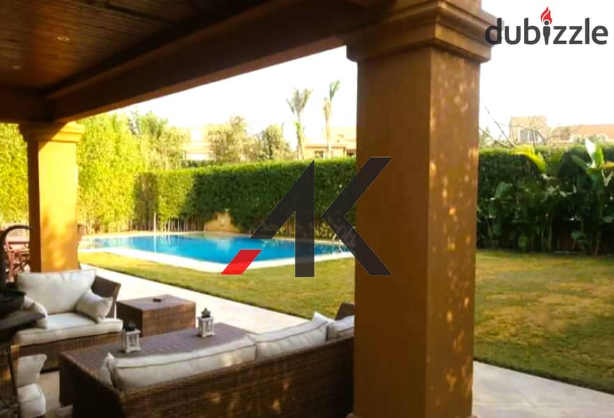 Finished Stand Alone with pool For Rent in Bellagio - New Cairo 11