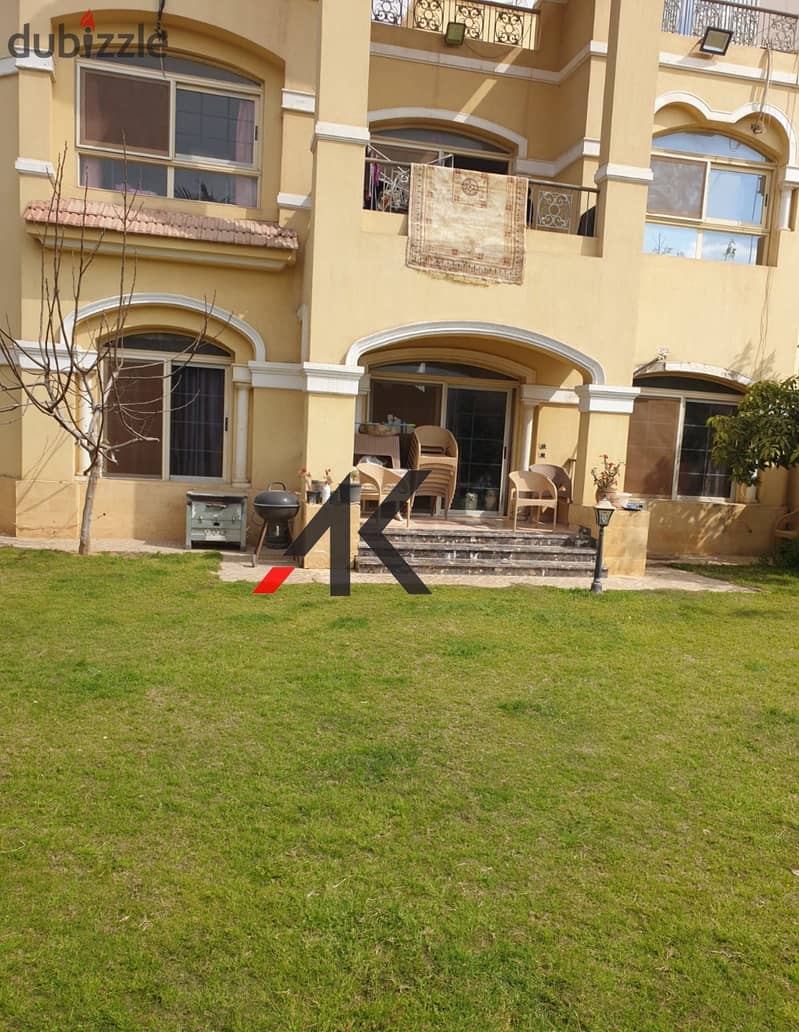 Amazing Furnished Twin House For Sale in Fountain park - New Cairo 10