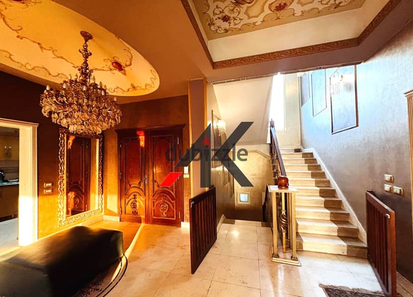 Furnished Stand Alone with pool For Rent in Grand Residence - New Cairo 18