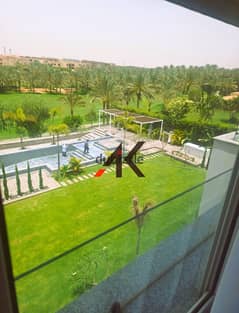 Furnished Apartment First Row on Golf For Rent in Kattameya Dunes - New Cairo 0