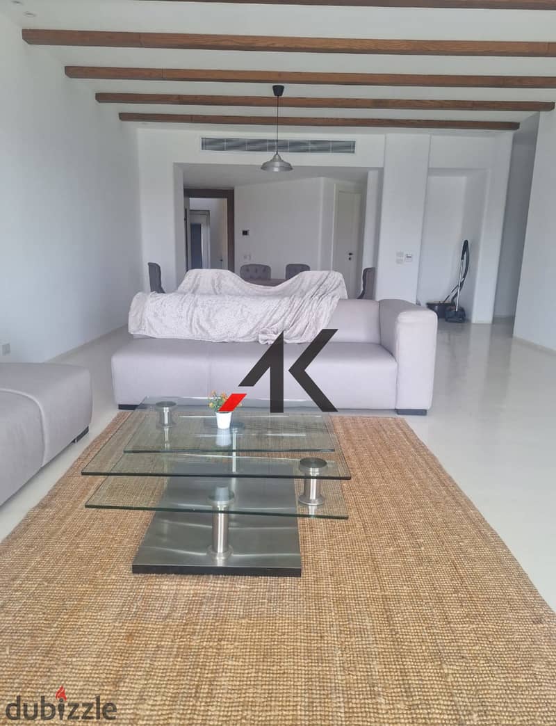 Furnished Apartment First Row on Golf For Rent in Kattameya Dunes - New Cairo 3