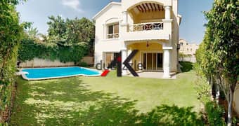 luxurious Stand Alone with pool For Rent in Katameya Hills - New Cairo