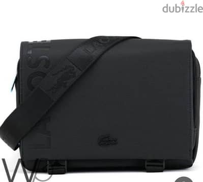 leather Lacoste bag