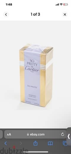 so pretty de cartier brand new sealed