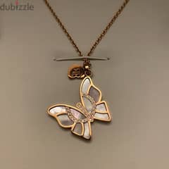 Cerutti brand New- Butterfly Necklace 0