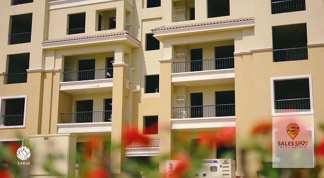 The lowest price of an apartment of 155m 3 rooms, third floor, sea, open view without wounds, in Sarai Compound, next to Madinaty in Mostakbal City, o 12