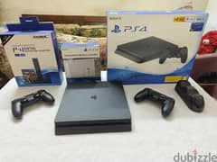 playstation 4 slim 500gb + 2 original controller