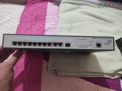 3COM 10 port Gigabit PoE Managed Switch