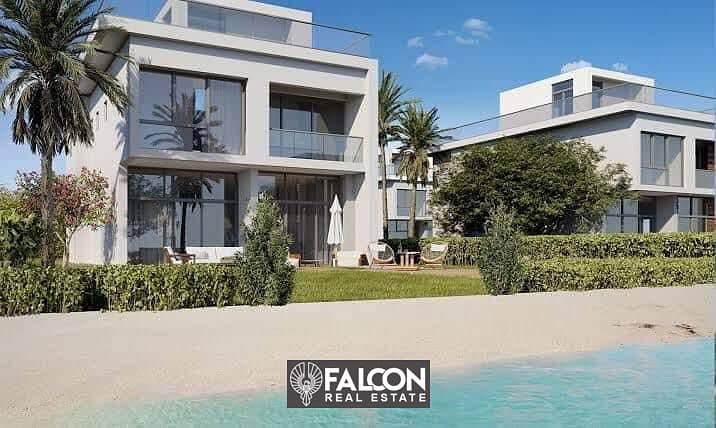 For sale, a bargain apartment at a fantastic price in Mazarin El Alamein, with a panoramic sea view, fully finished, in installments 5