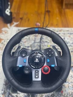 Logitech g29 driving force steering wheel and floor pedals 0