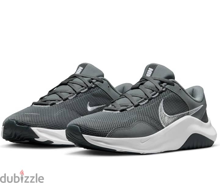 Nike Legend Essential 3 Smoke Grey White Dk Smoke Grey 5