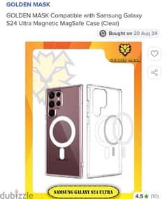 S24 ULTRA - CLEAR CASE MAGNETIC