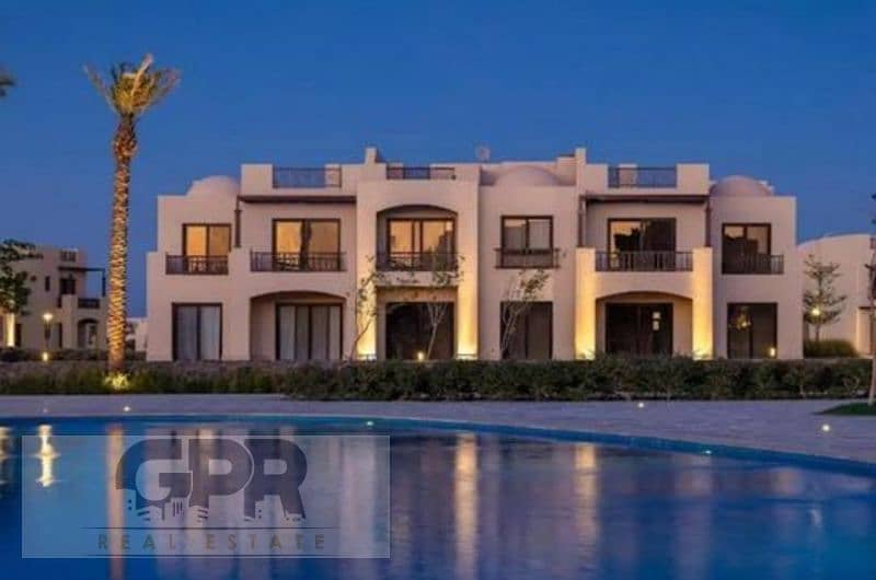 برايم فيلا للبيع على الاجون مباشرة في مكادى هايتس الغردقة  Unique Villa on lagoon direct for sale in Makadi Hurghada 0