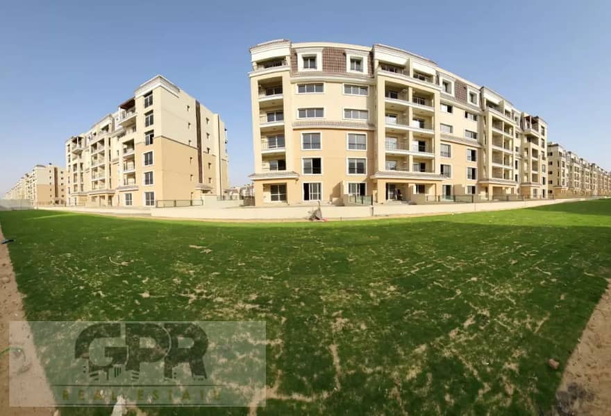 شقة برووف ( بنتهاوس ) على احلى فيوو للبيع في كمبوند سراي Sarai المستقبل القاهرة الجديدة Apartment with roof ( penthouse ) for sale in Sarai New Cairo 2