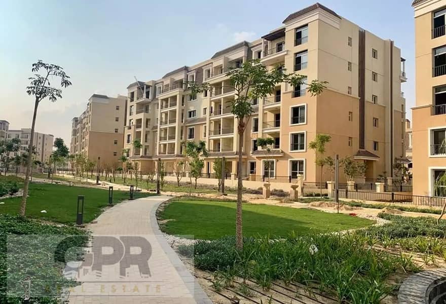 شقة برووف ( بنتهاوس ) على احلى فيوو للبيع في كمبوند سراي Sarai المستقبل القاهرة الجديدة Apartment with roof ( penthouse ) for sale in Sarai New Cairo 4