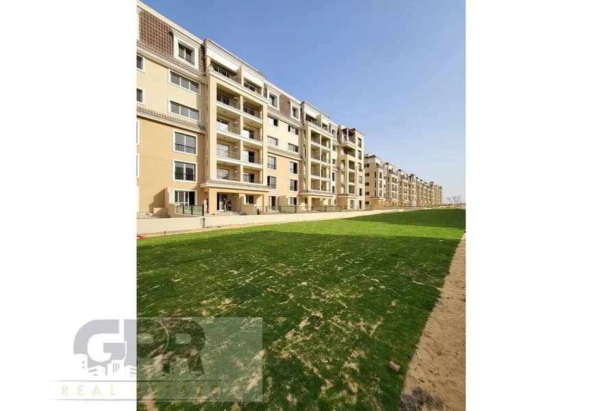 شقة برووف ( بنتهاوس ) على احلى فيوو للبيع في كمبوند سراي Sarai المستقبل القاهرة الجديدة Apartment with roof ( penthouse ) for sale in Sarai New Cairo 7