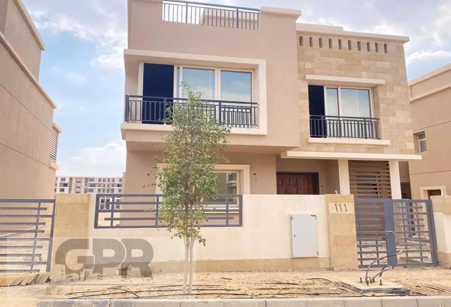 Standalone Villa for sale in Sarai compound New Cairo -- special location near Mostaqbal City, next to Madinaty 5