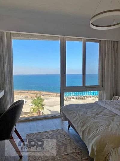 شالية بجاردن كبيرة على البحر بانوراما للبيع بالتقسيط فى قرية المونت جلالة العين السخنة Chalet for sale with a clear sea view in Il Monte Galala Sokhna