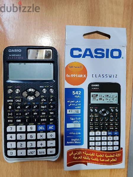 آله حاسبة Casio اعلى فئة عربي انجليزي 1200 2