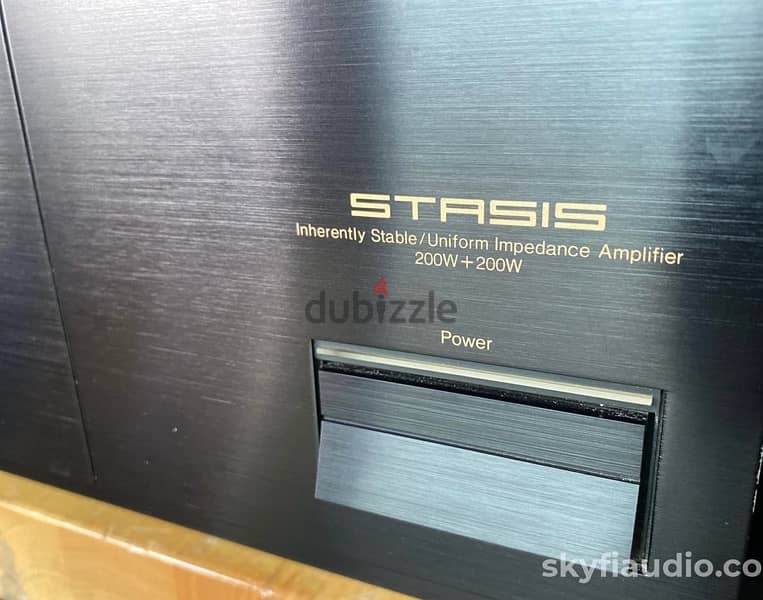 NAKAMICHI PA-7 HI END AUDIO STASIS hVINTAGE POWER, 200W X 2, class A 1