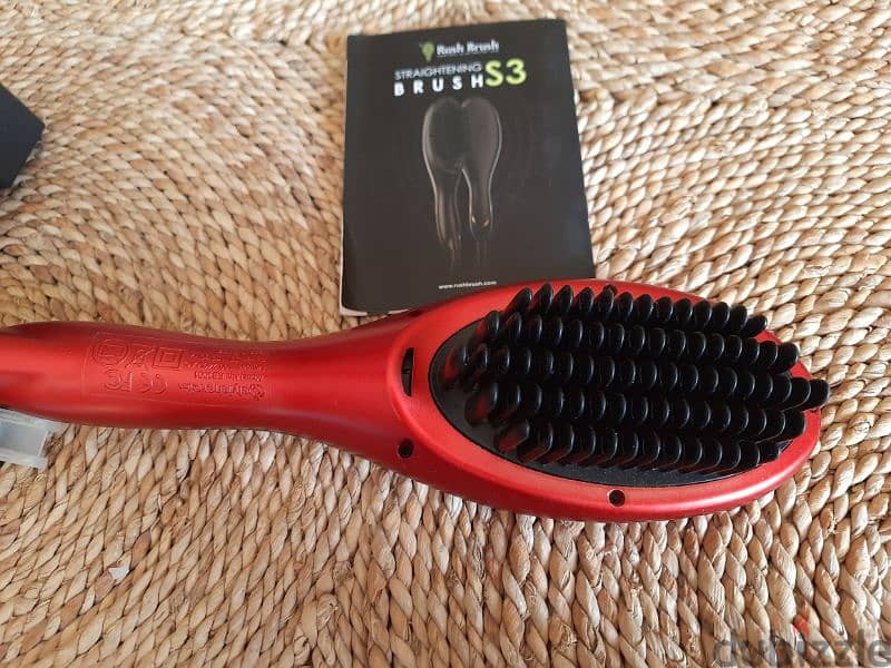 Rush Brush S3 hair straightening Brush فرشاة فرد شعر 2