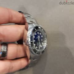 Rolex deep sea bleu dweller similar original 
sapphire crystal