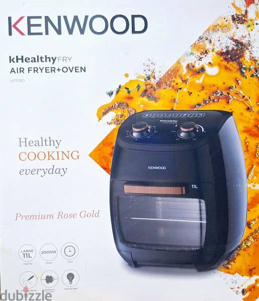 kenwood air fryer and oven ١١ لتر 0