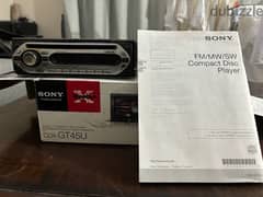 sony xplod cdx-gt45u car stereo used