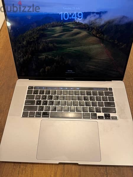 Macbook pro 16 inch i7 2019 touchbar 5