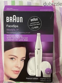 braun face hair removal