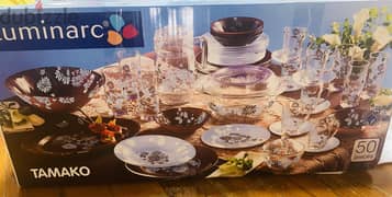 Luminarc 50 pieces dinner set