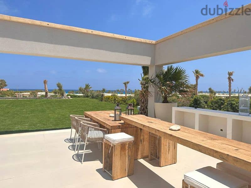 Fully finished chalet for sale on the coast from Marsa Batghoush 5