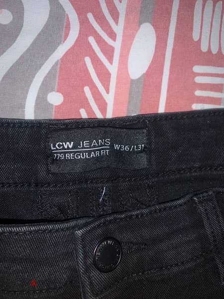 Original black LC WAIKIKI Jeans free delivery/توصيل مجاني 1