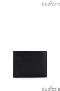 Boss leather trifold wallet 0