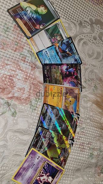 Rare Pokémon cards + binder ملف كروت بوكيمون 6