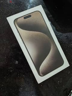 iphone 15pro max new 256 giga