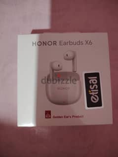 سماعه honor earbuds x6 جديده