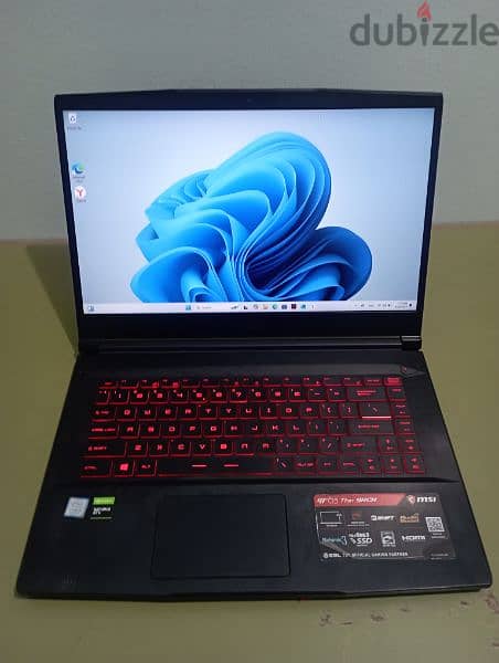 msi i5 9300h gtx 1650 بحالة الجديد 0