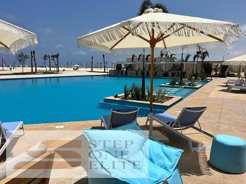 Chalet for sale in installments (ultra super deluxe finishing) in Ras El Hekma, North Coast 12