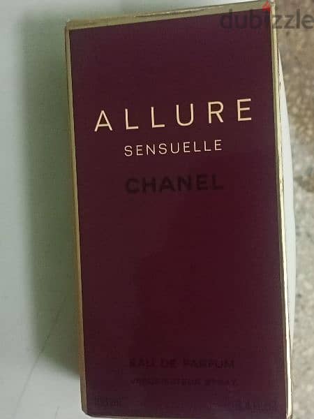 allure sensuelle eau de toilette  شانيل أصلى بعلبته 4