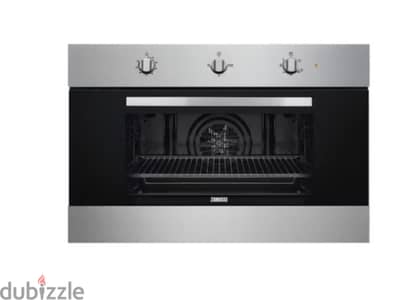 built in zanussi stainless steel 90 cm بالعلبة