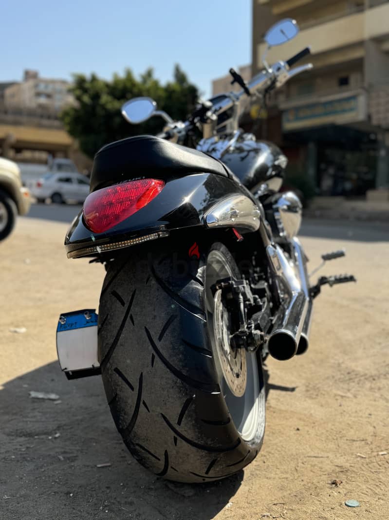 suzuki boulevard M109R سوزوكي بوليفارد 1800 حالة شاذة 4