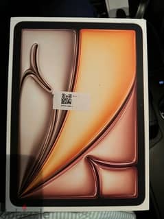 Ipad air m2 -2024 - جديد - sealed 128 gb و معاه جراب