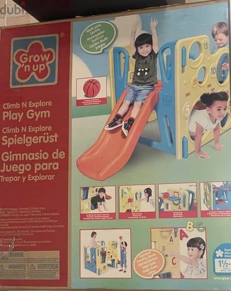 Grow n’ Up climb & slide activity gym 7